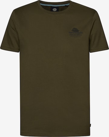 Petrol Industries Shirt in Green: front