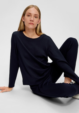 s.Oliver Sweatshirt in Blau