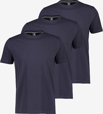 LERROS Shirt 'Basic' in Blau: Vorderseite
