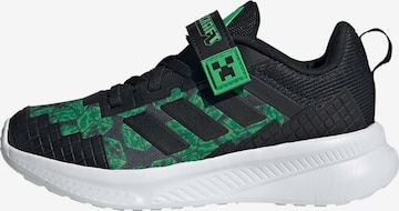 Baskets 'Minecraft Fortrun 4.0' ADIDAS SPORTSWEAR en noir : devant