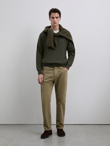 Scalpers Sweater in Green: front