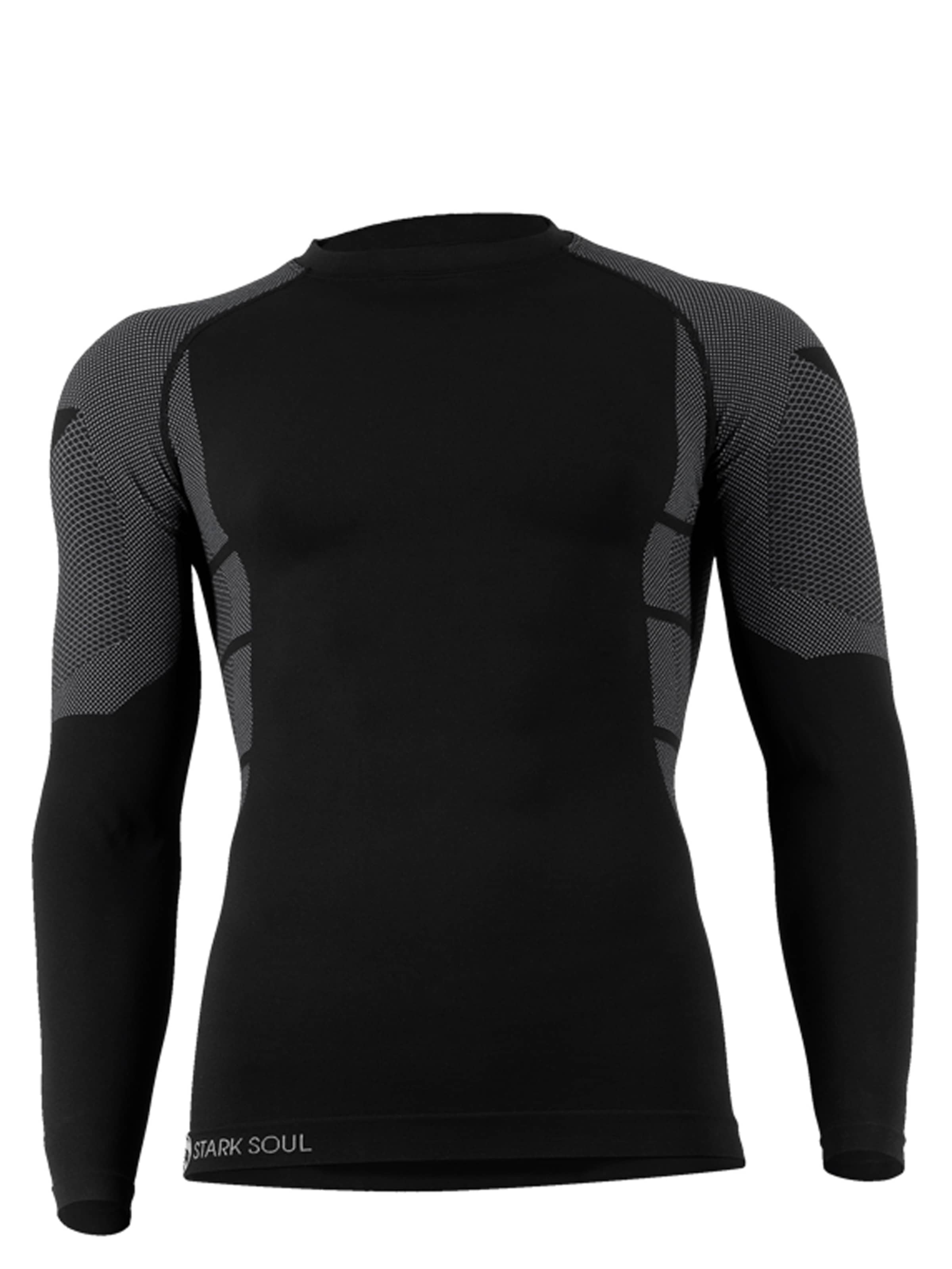 Base layer di Stark Soul in nero: frontale