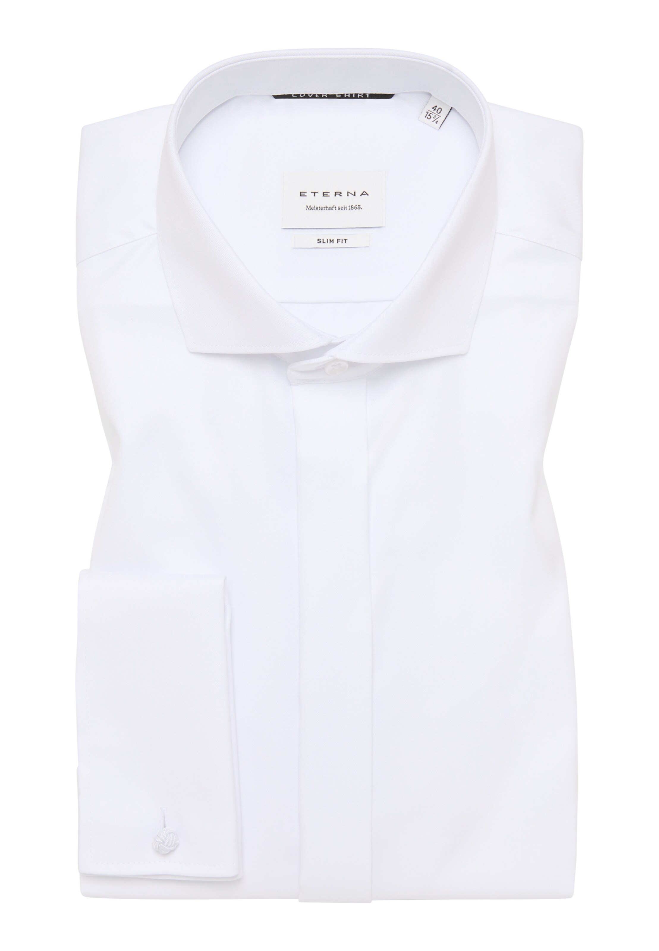 ETERNA Slim Fit Hemd in Weiß