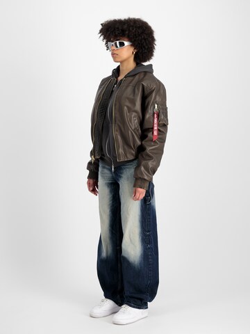 ALPHA INDUSTRIES Between-season jacket 'MA-1 FL' in Brown