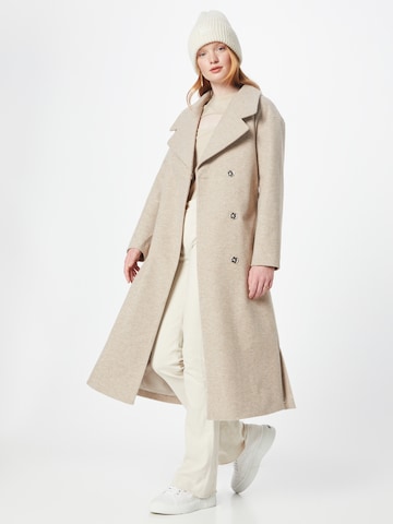 ABOUT YOU Between-Seasons Coat 'Jara' in Beige