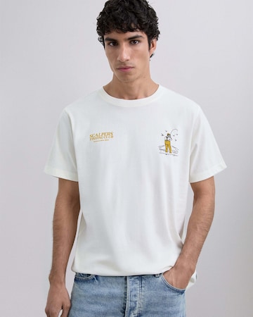 Scalpers Shirt in White: front