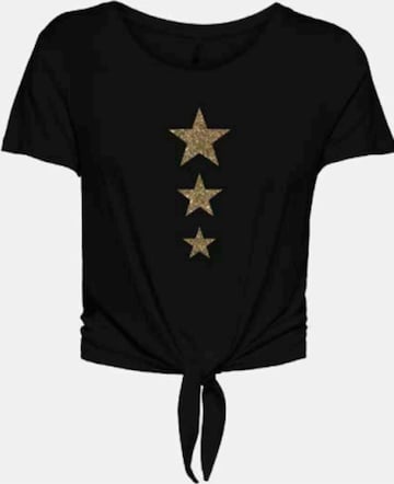 Tricou 'ONLKITA' de la ONLY pe negru: față