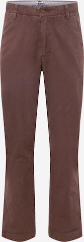 LEVI'S ® - Calças chino 'XX Chino EZ Taper' em castanho: frente