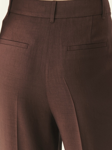TATUUM Wide Leg Hose 'Masda 2' in Braun