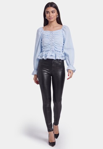 faina - Blusa en azul