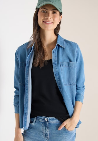 CECIL Top in Schwarz: Vorderseite