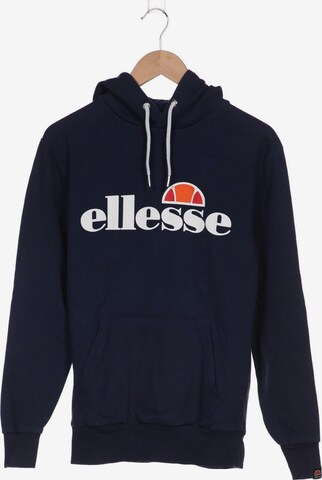 ELLESSE Sweatshirt & Zip-Up Hoodie in S in Blue: front