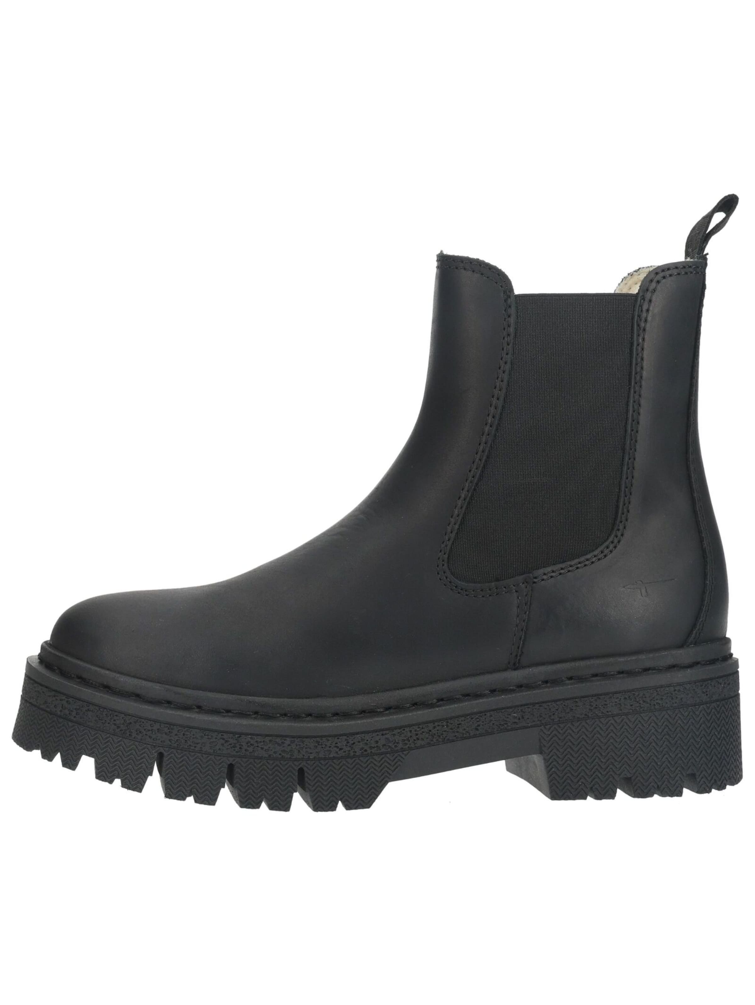 Tamaris Chelsea Boots in Schwarz