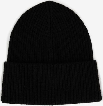 Karl Lagerfeld Beanie 'Ikonik' in Black