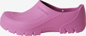 Gardena Clogs in Pink: front