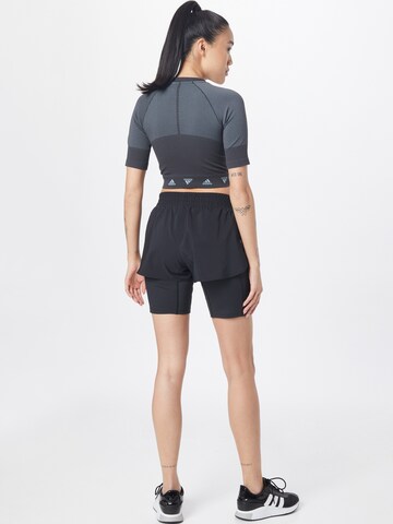 Regular Pantalon de sport 'Run Icons Two-In-One ' ADIDAS SPORTSWEAR en noir