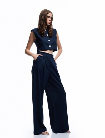 Koton Flared Broek in Blauw