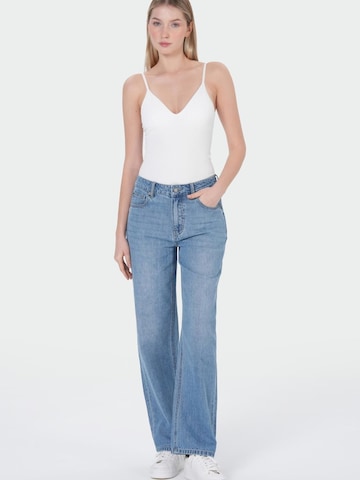 Regular Jean M.O.D MIRACLE OF DENIM en bleu : devant