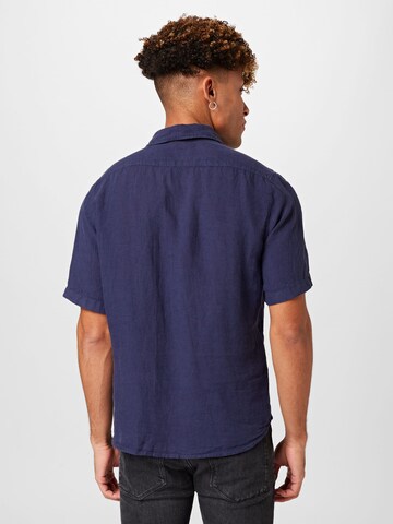 BOSS Regular fit Button Up Shirt 'Rash' in Blue