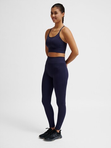 Skinny Pantalon de sport 'MT Define' Hummel en bleu