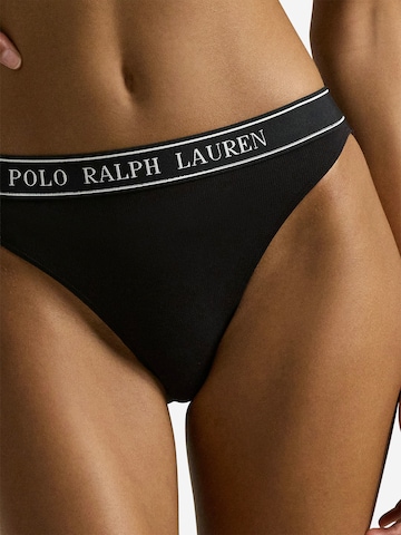 Polo Ralph Lauren Slip 'Essentials' in Zwart: voorkant