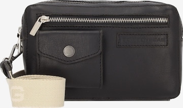 Cowboysbag Schoudertas 'Franklin' in Zwart: voorkant