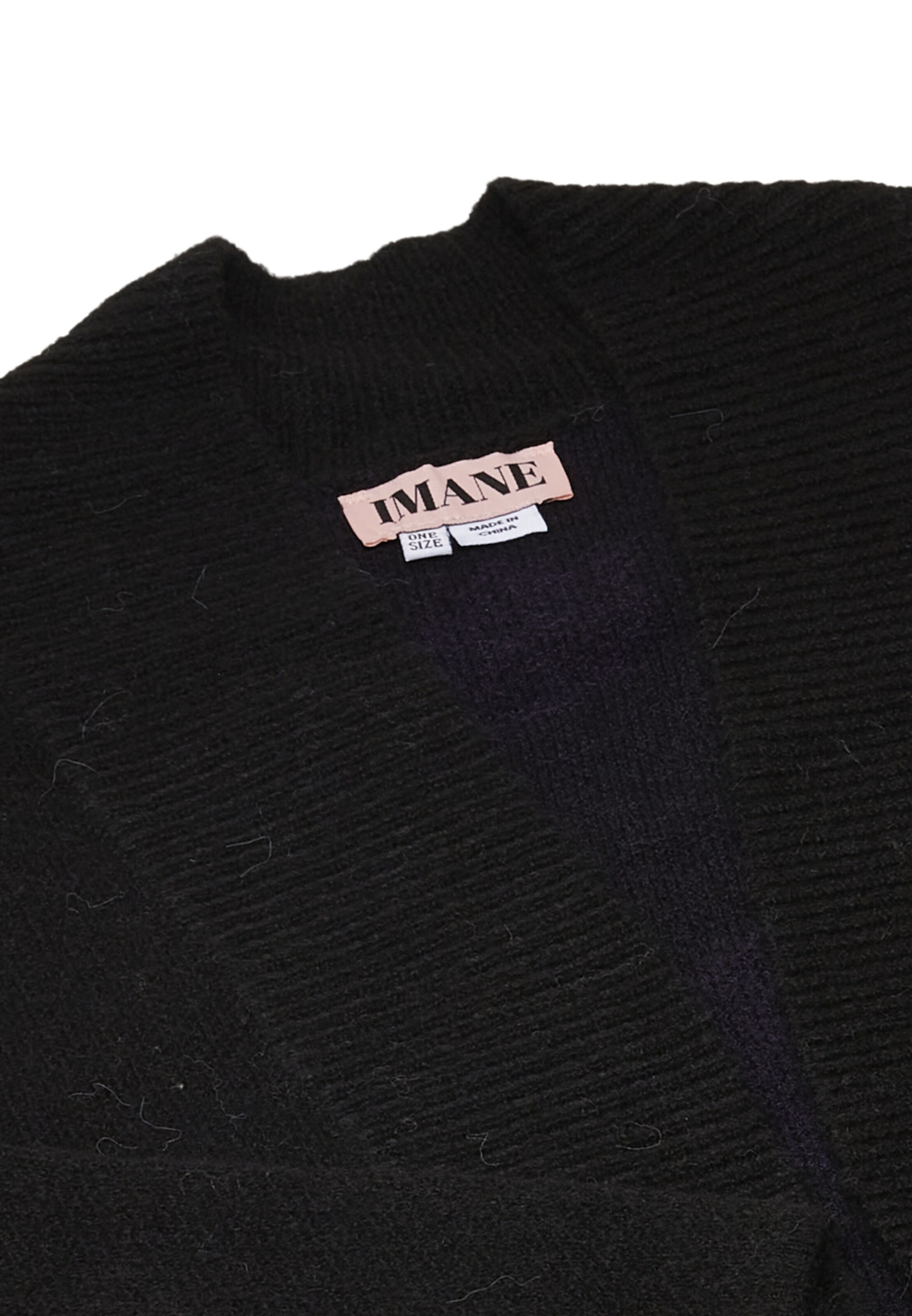 IMANE Knit cardigan in Black