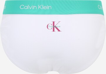 Pantaloncini da bagno di Calvin Klein Swimwear in bianco