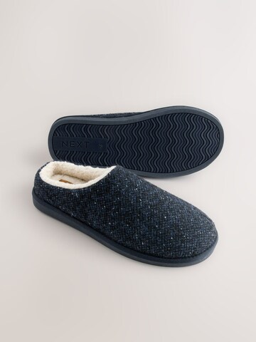 Pantoufle Next en bleu