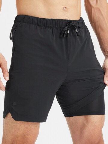 Fabletics Regular Trousers 'The One' in Black: front