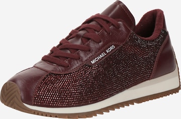 Sneaker bassa 'RHODES' di MICHAEL Michael Kors in rosso: frontale