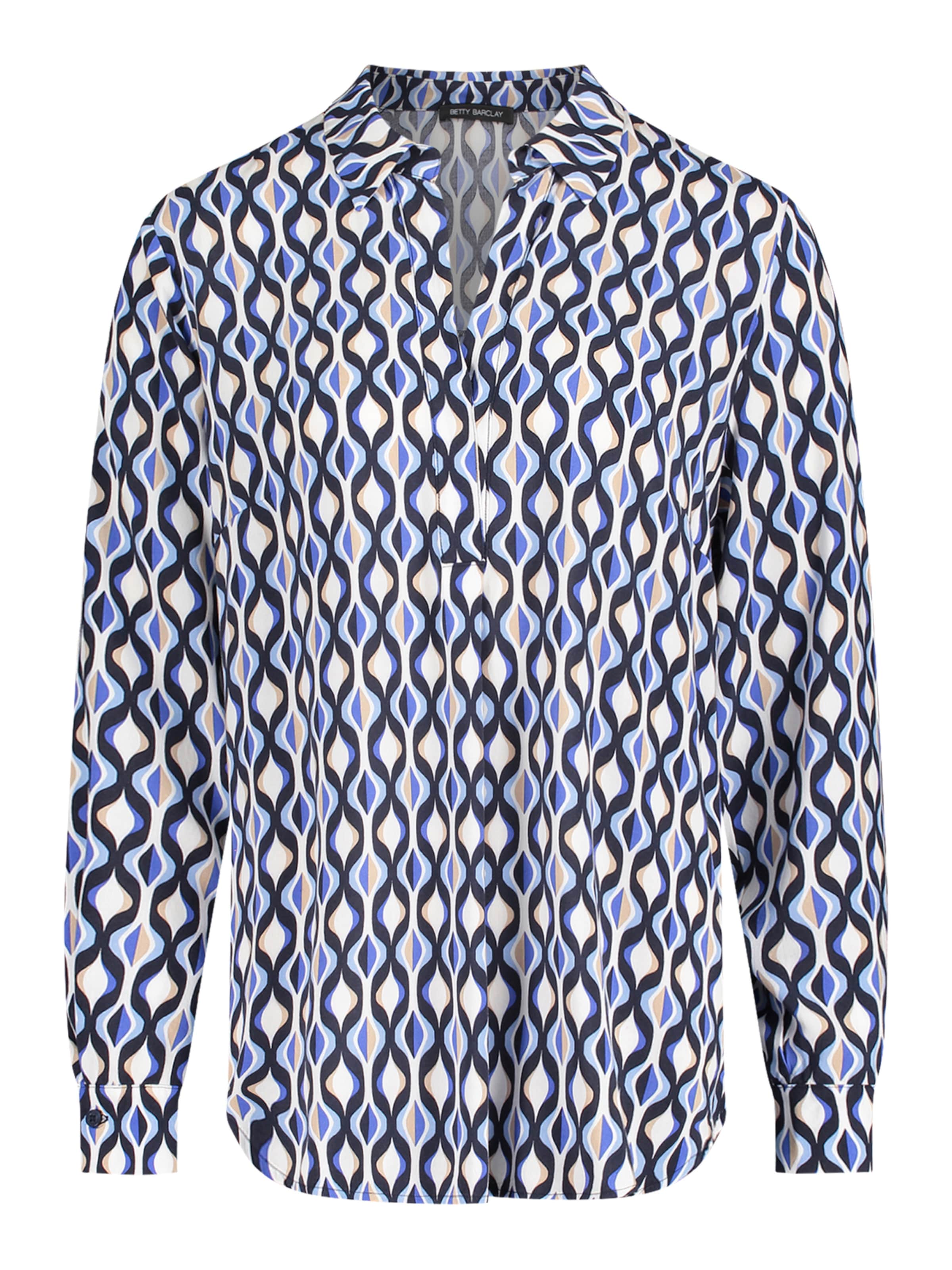 Betty Barclay Schlupfbluse langarm in Blau: Vorderseite