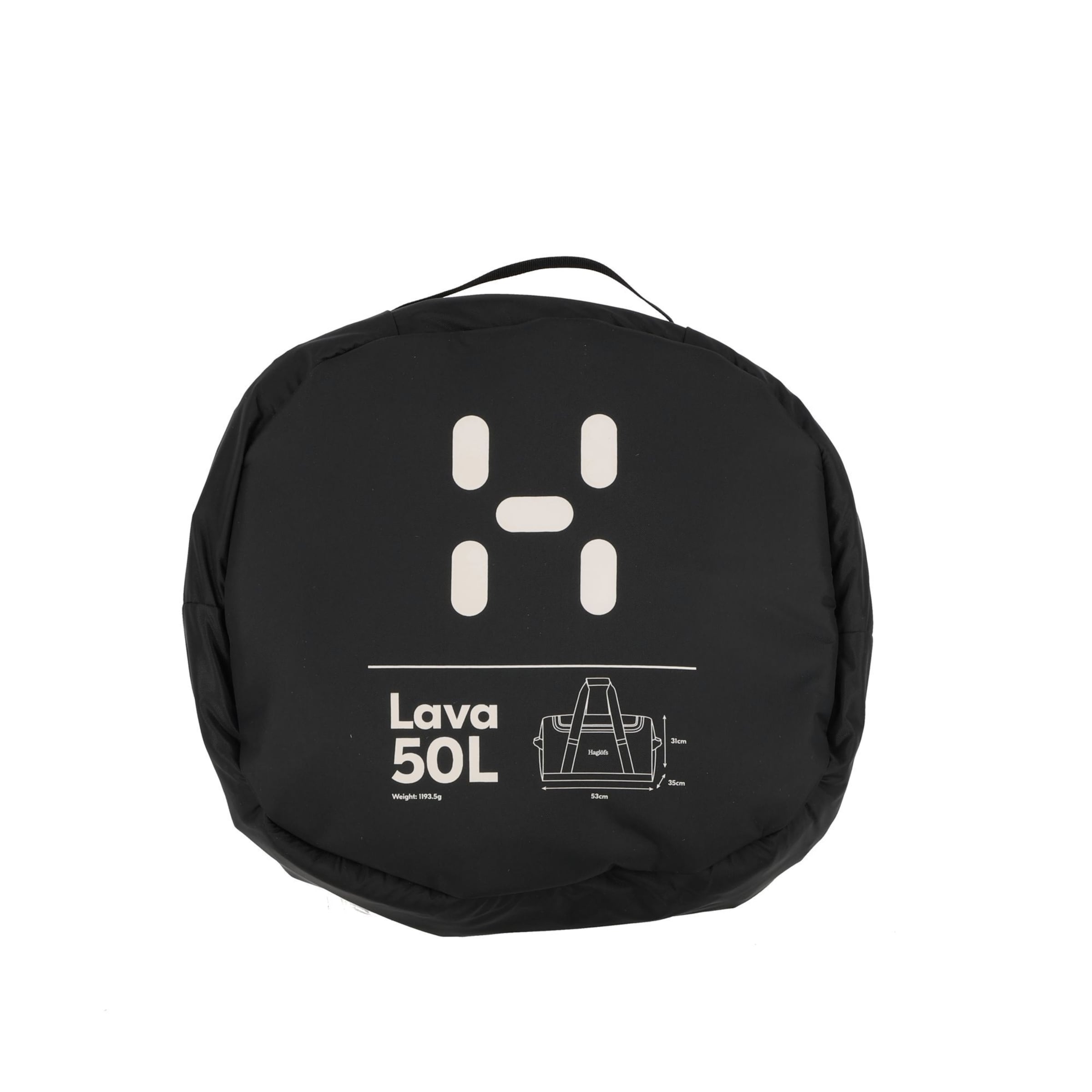 Haglöfs Weekendtas 'Lava 50' in Zwart