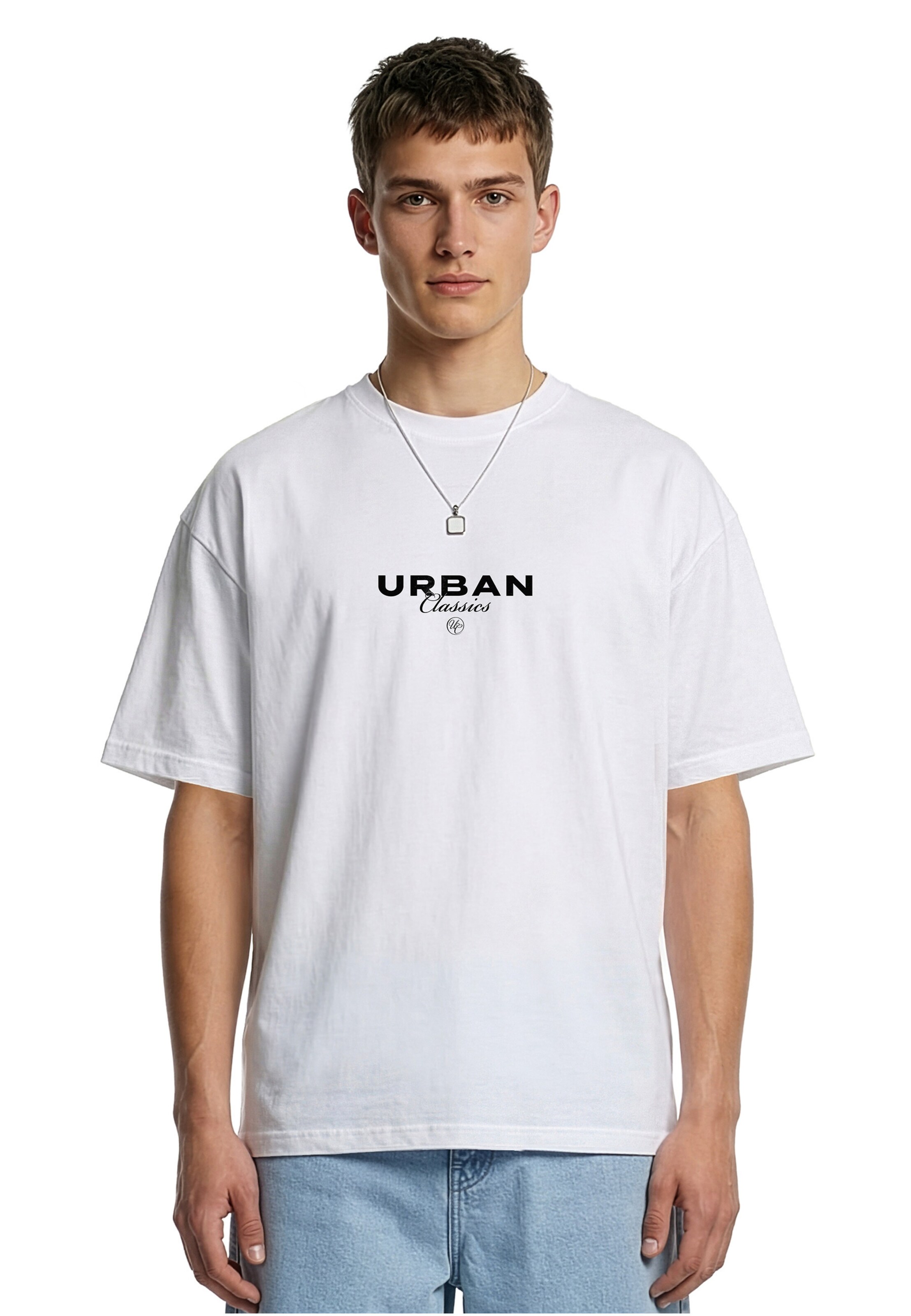 Urban Classics Shirt 'Mastering Basics' in White