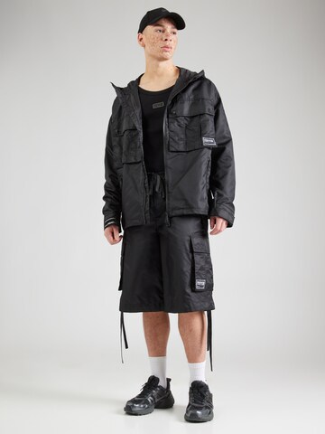 Versace Jeans Couture Baggy Cargobyxa i svart