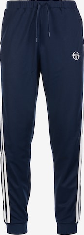 Sergio Tacchini Workout Pants 'New Damarindo' in Blue: front