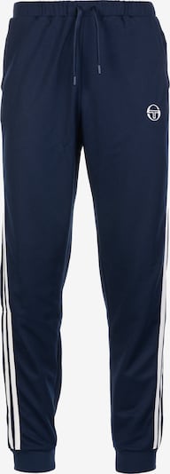 Sergio Tacchini Workout Pants 'New Damarindo' in Dark blue / White, Item view