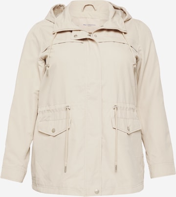 ONLY Carmakoma Between-Seasons Parka in Beige: front
