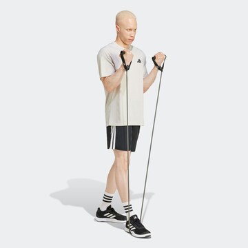 ADIDAS PERFORMANCE Слим Функциональная футболка 'Train Essentials Feelready Novelty' в Серый