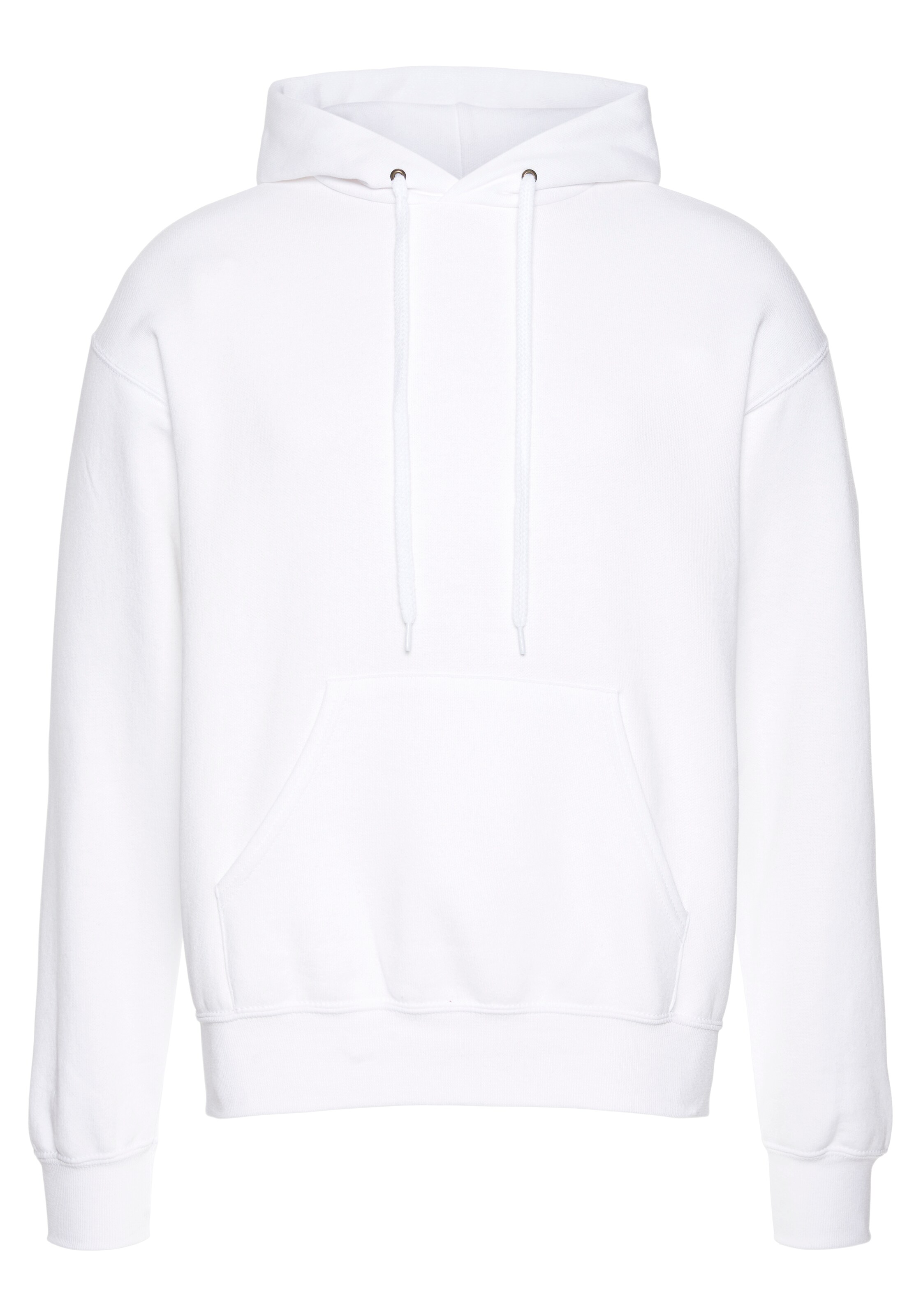 FRUIT OF THE LOOM Sweatshirt in White: front