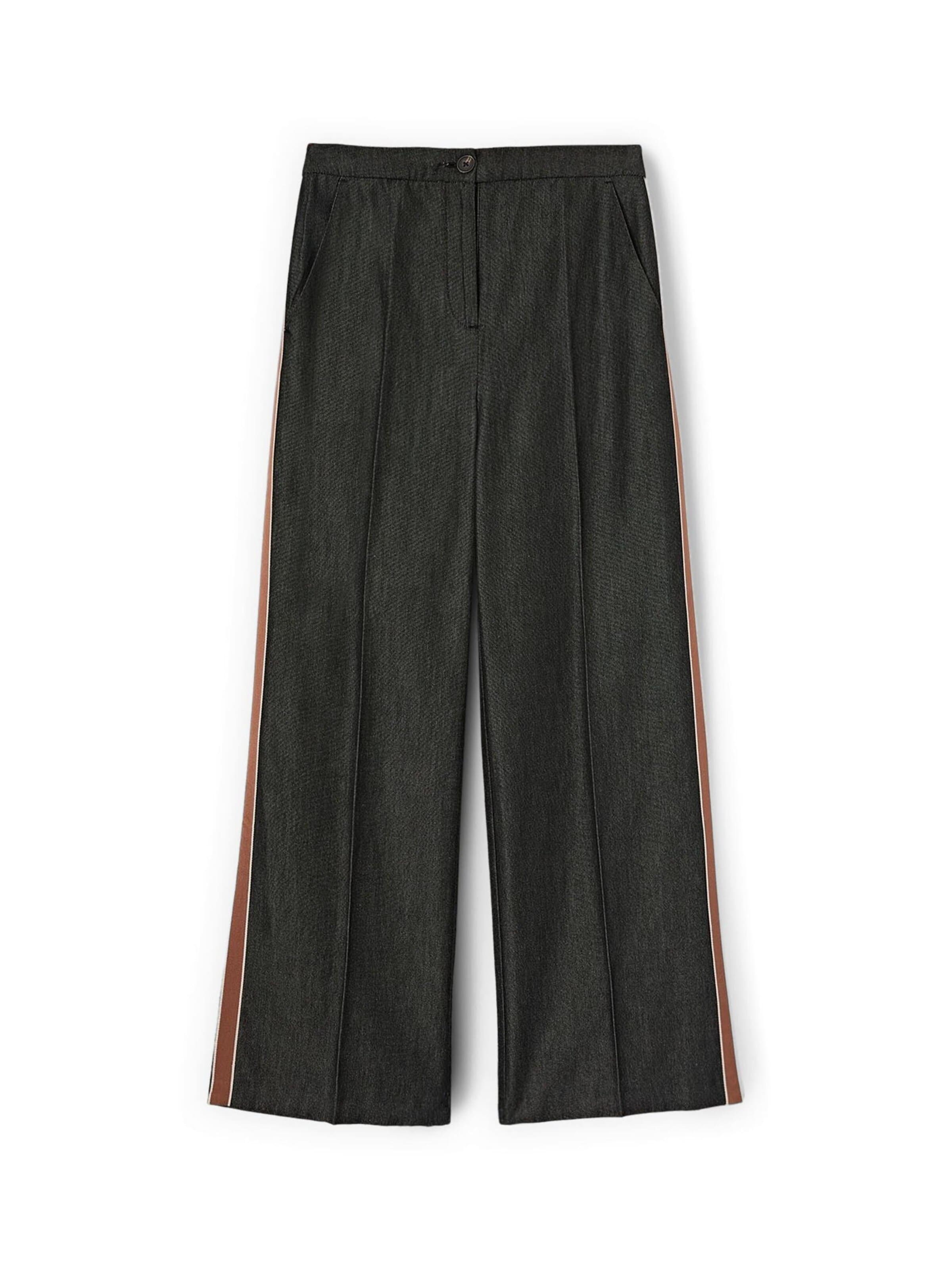 MOTIVI - Pierna ancha Pantalón en azul: frente