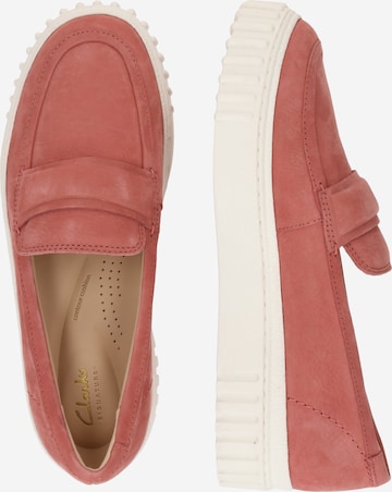 CLARKS Slip-Ons 'Mayhill' in Pink