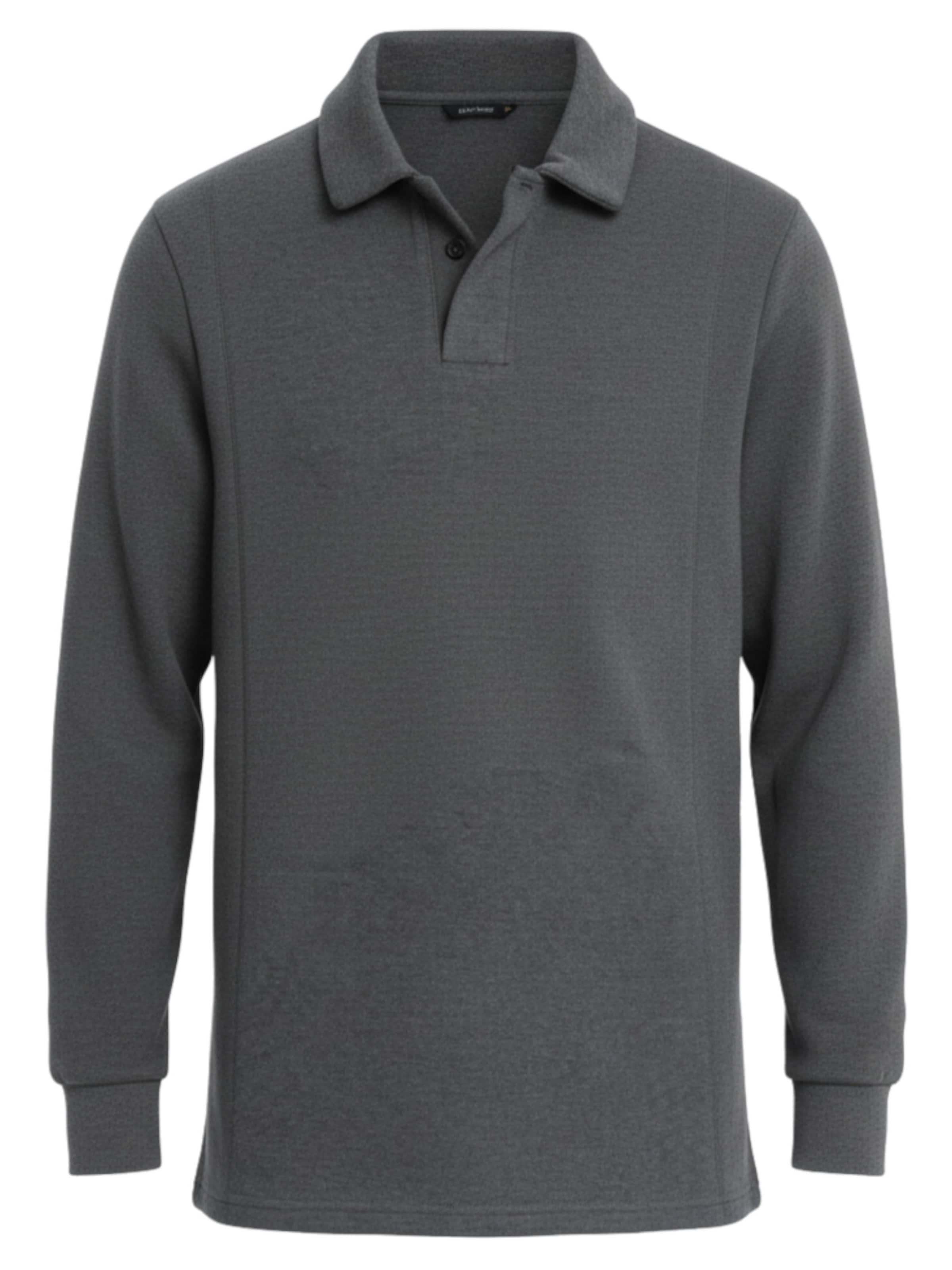 Ombre Sweatshirt 'OM-SSNZ-0149' in Grijs: voorkant