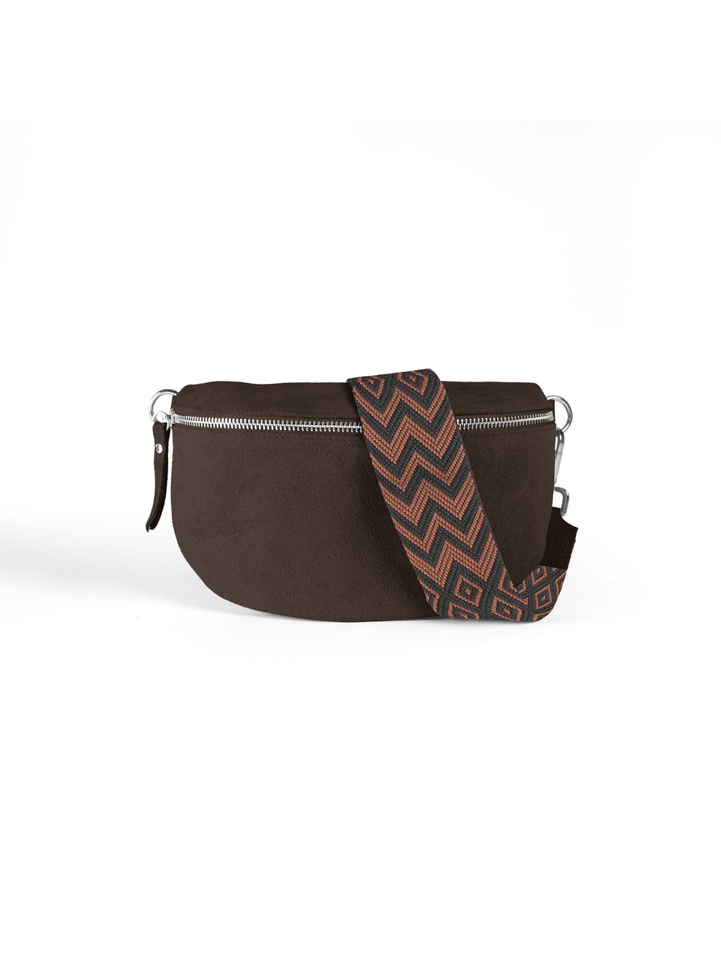 lePelou Belt bag 'NOA medium' in Brown: front