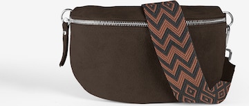 lePelou Belt bag 'NOA medium' in Brown: front