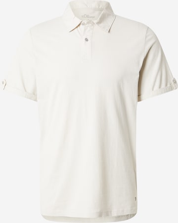 s.Oliver Poloshirt in Weiß: Vorderseite