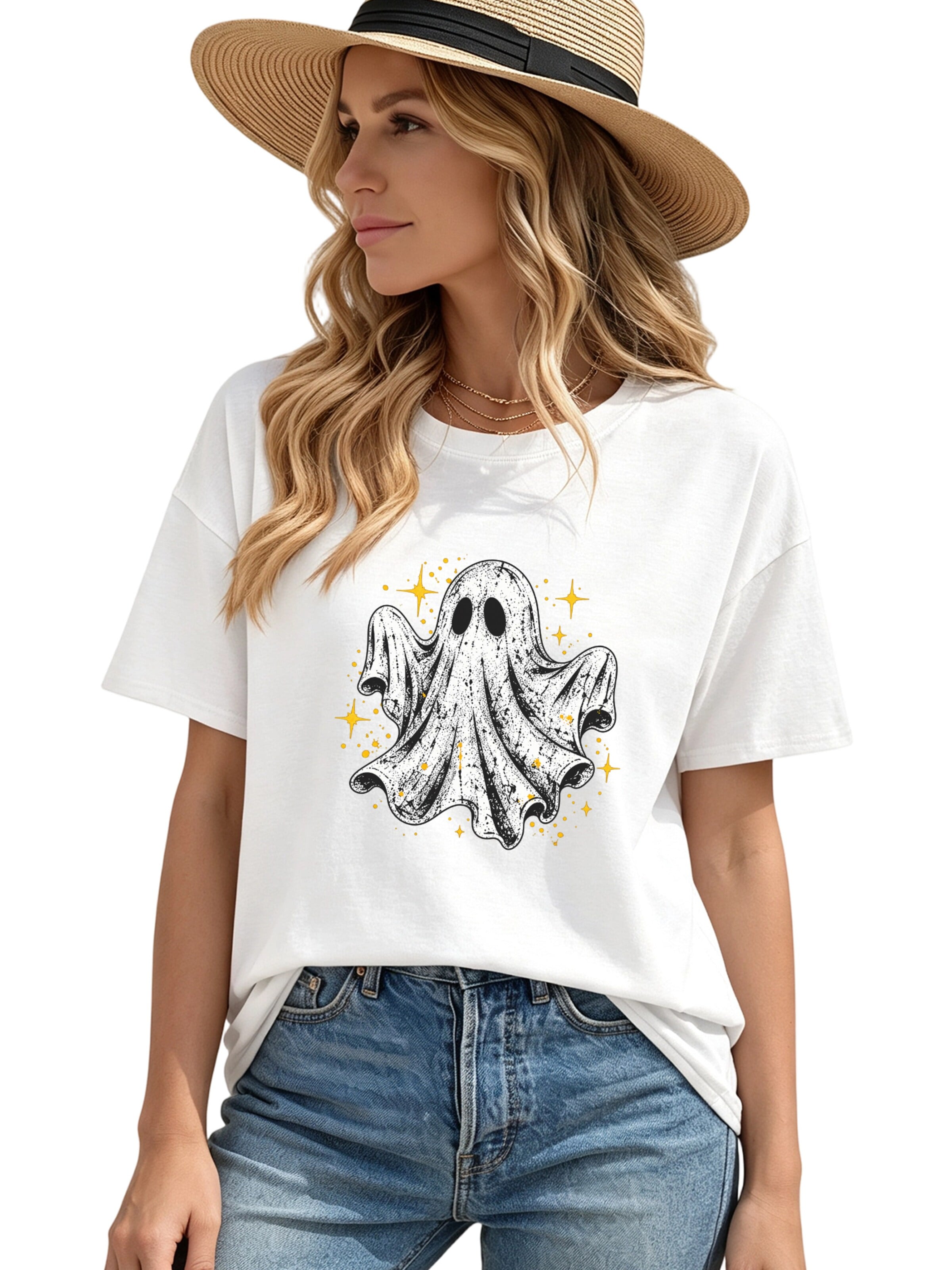 T-shirt GORHEY en blanc