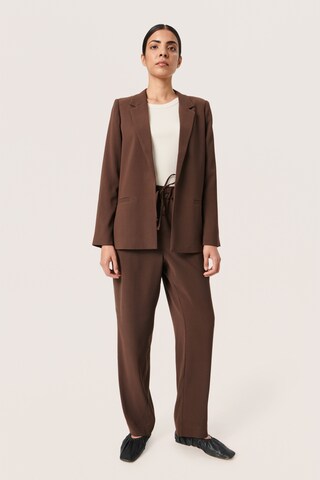 Blazer 'Shirley' SOAKED IN LUXURY en marron