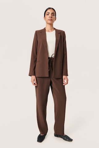 SOAKED IN LUXURY Blazer 'Shirley' in Brown