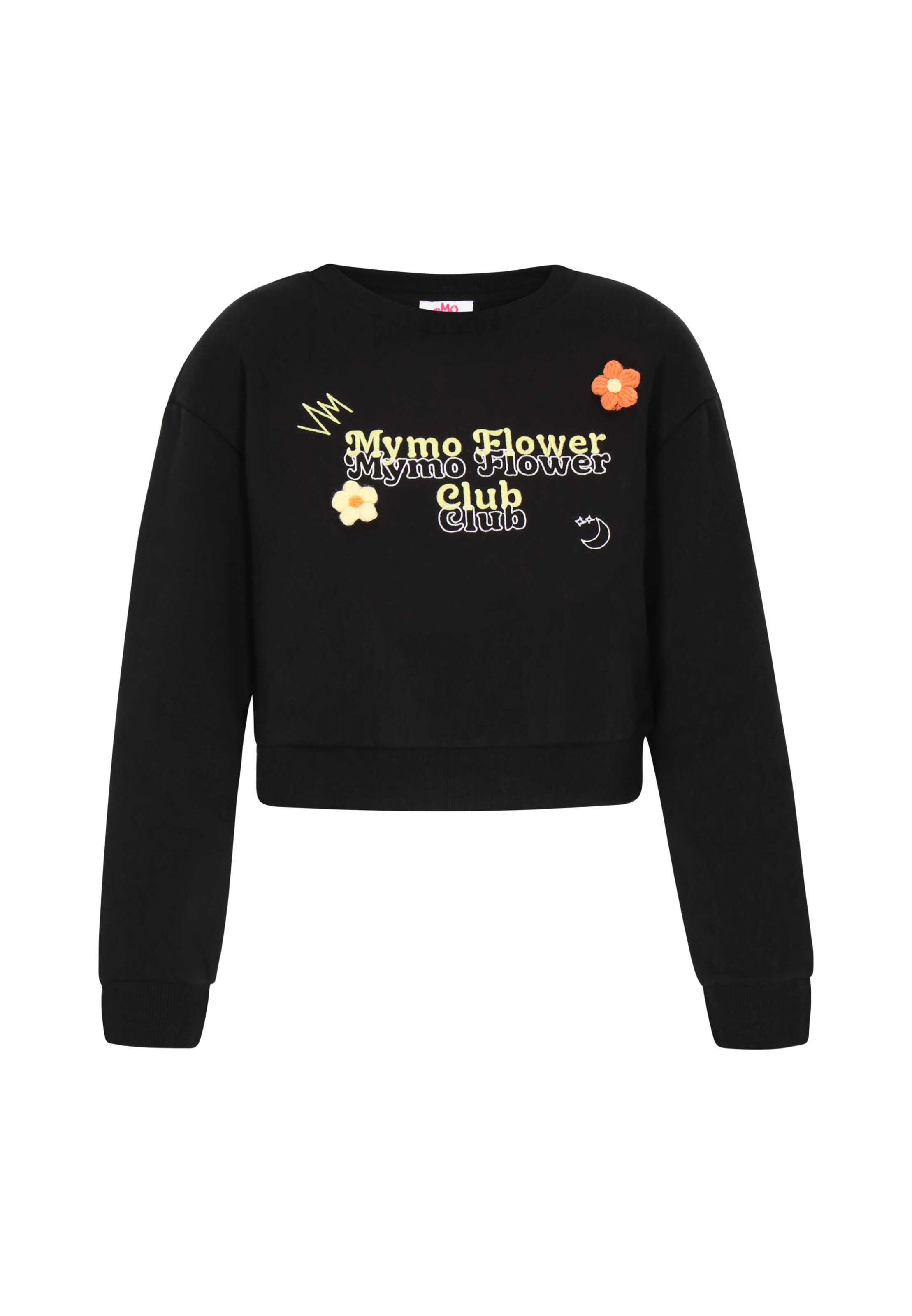 MYMO Sweatshirt in Black: front